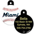 MLB Team Pet ID Tag - Round Shape