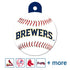 MLB Team Pet ID Tag - Round Shape