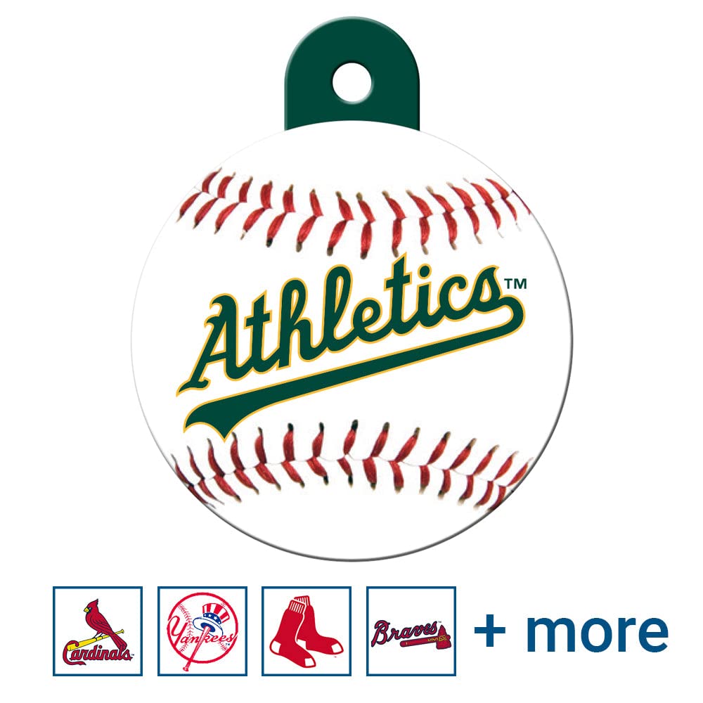 MLB Team Pet ID Tag - Round Shape
