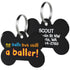 Funny Acrylic Pet ID Tag