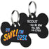 Funny Acrylic Pet ID Tag