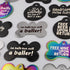 Black Steel Funny Dog ID Tag