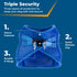 GoTags Personalized Step-in Air Harness, Comfortable Mesh No Pull Harness for Dogs and Cats, Quick Hook & Loop Fastener, Buck