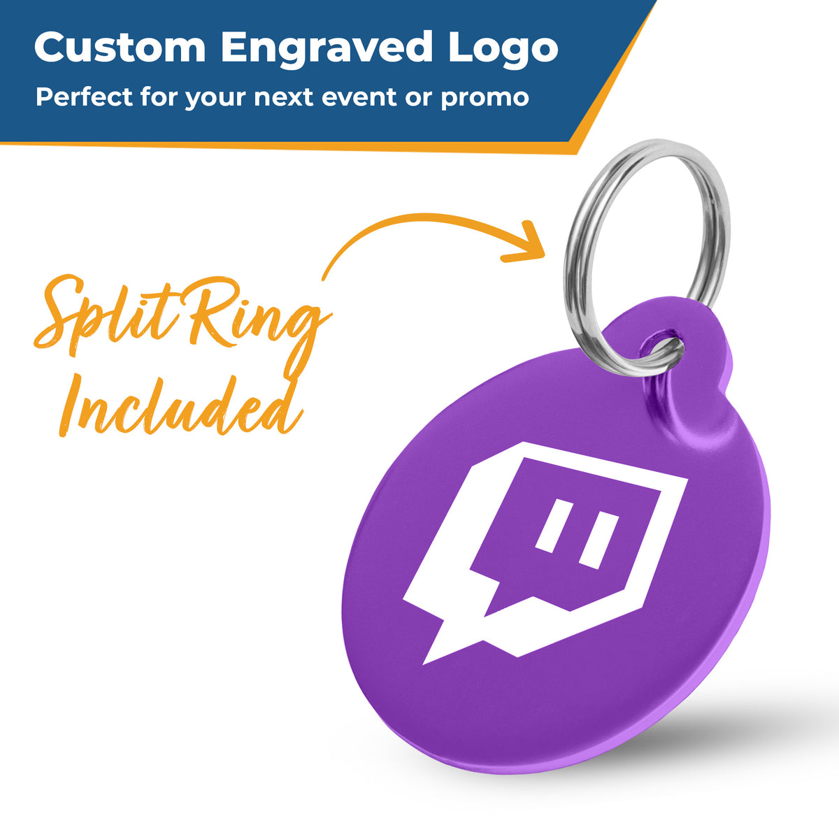 Custom Logo Dog Tags - Volume Pricing