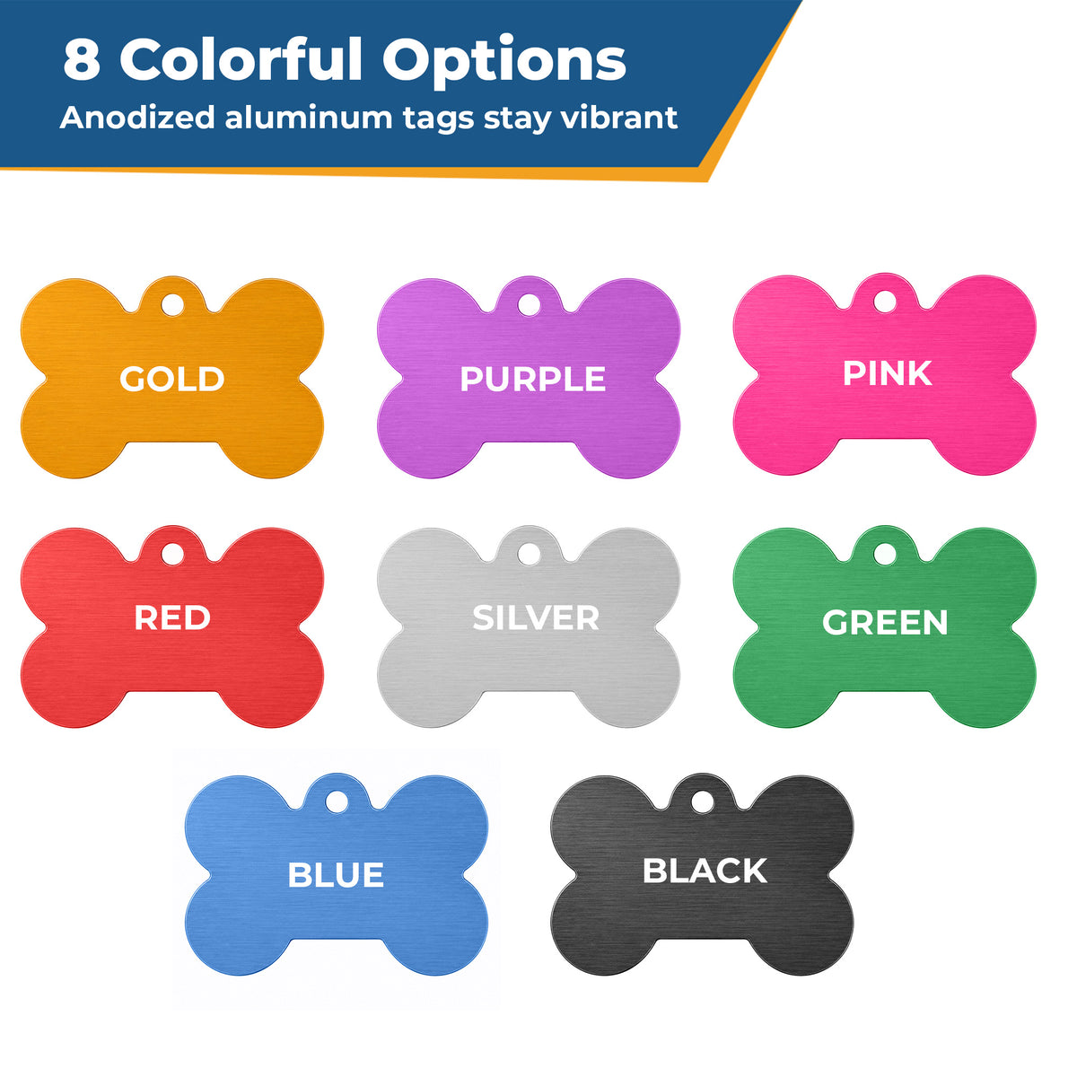 Pet ID Tags with Tag Silencer