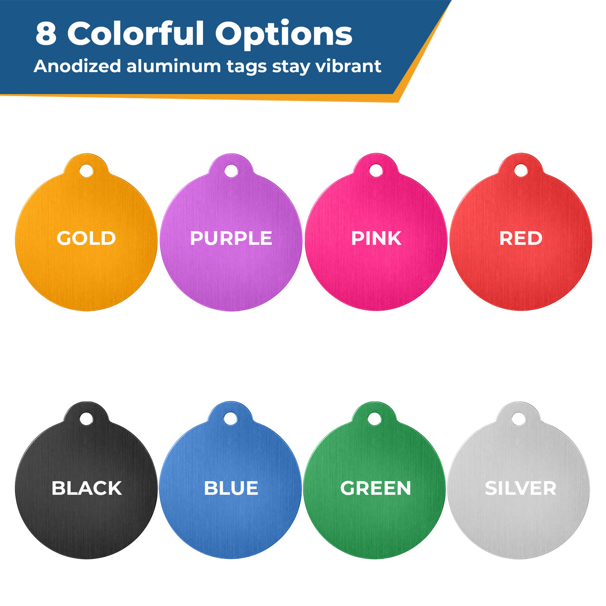 Pet ID Tags with Tag Silencer