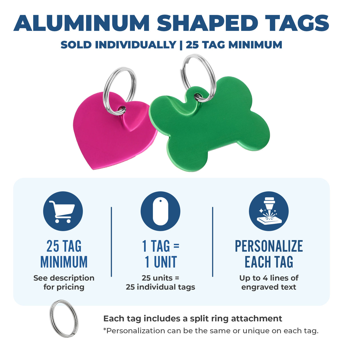 Custom Pet Tags - Volume Pricing