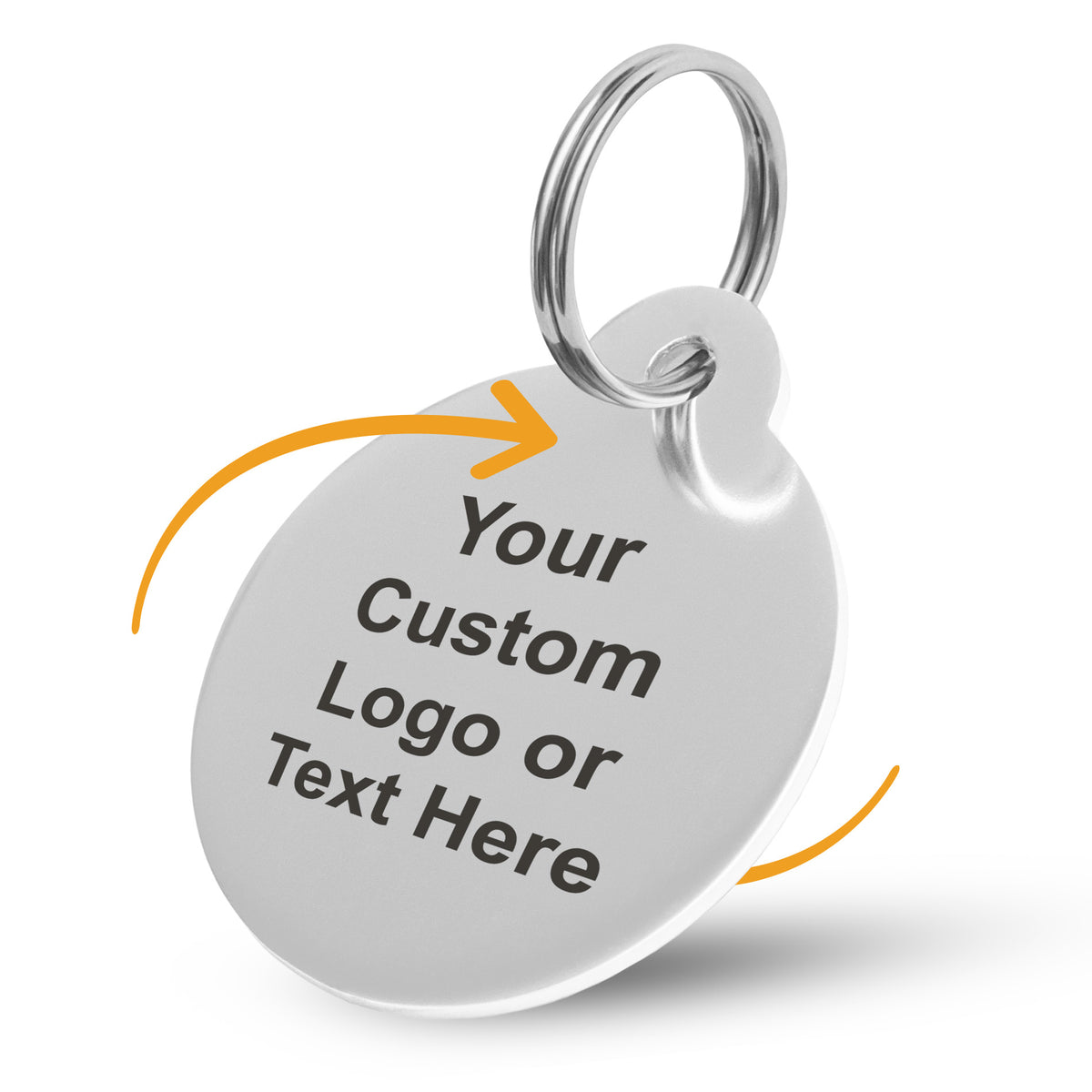 Back Side Engraving for Custom Tags - Volume Orders