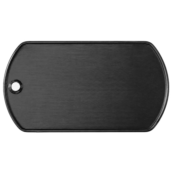 Embossed US Military Dog Tag Necklace Set