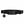 Load image into Gallery viewer, Flat lay of black reflective cat collar with engraved ID plate, bell and breakaway buckle on white background
