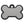 Load image into Gallery viewer, Bone Silent Silicone Dog ID Tag
