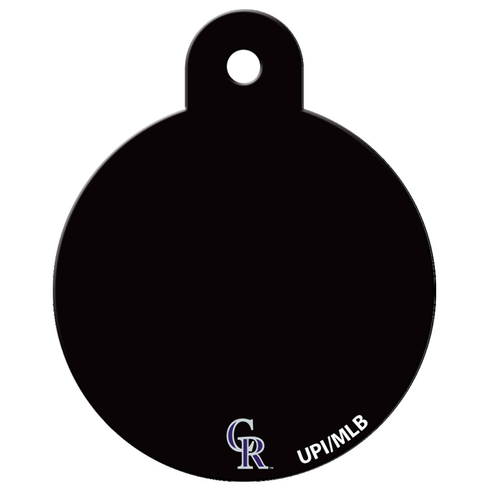 MLB Team Round Dog ID Tag