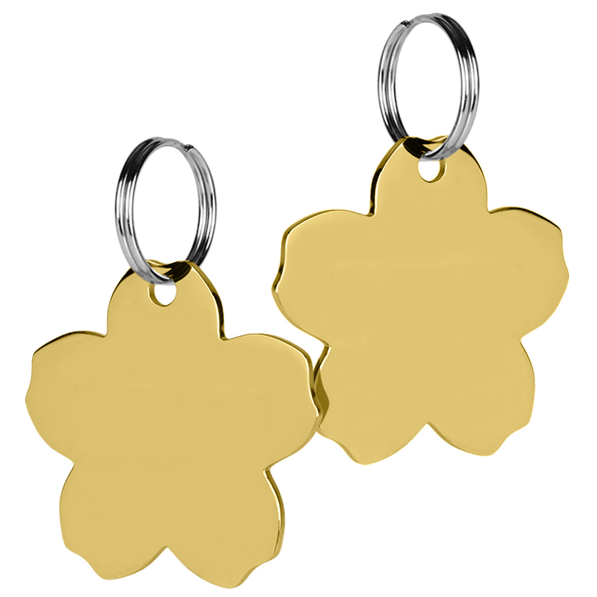 Flower Pet ID Tag