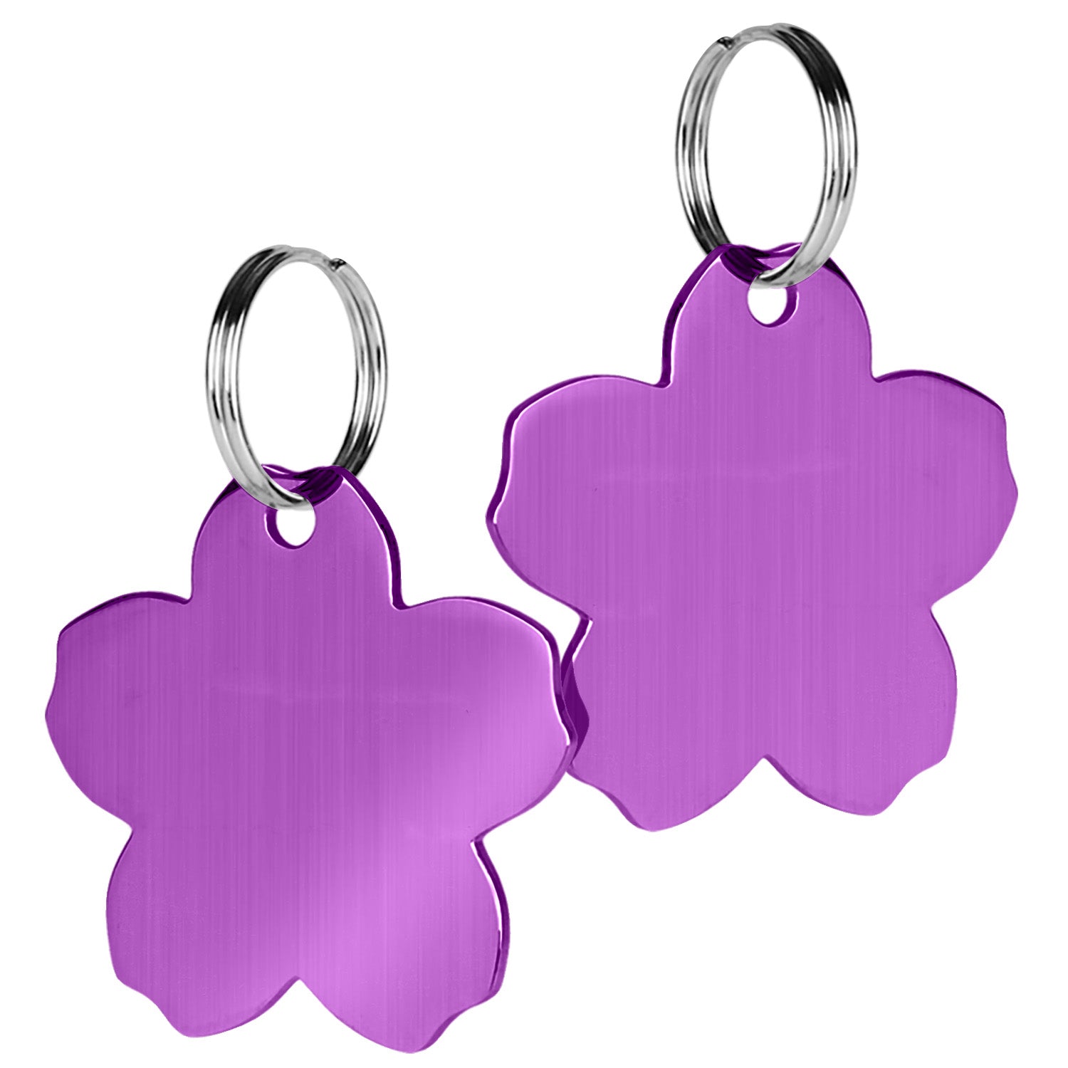 Flower Pet ID Tag
