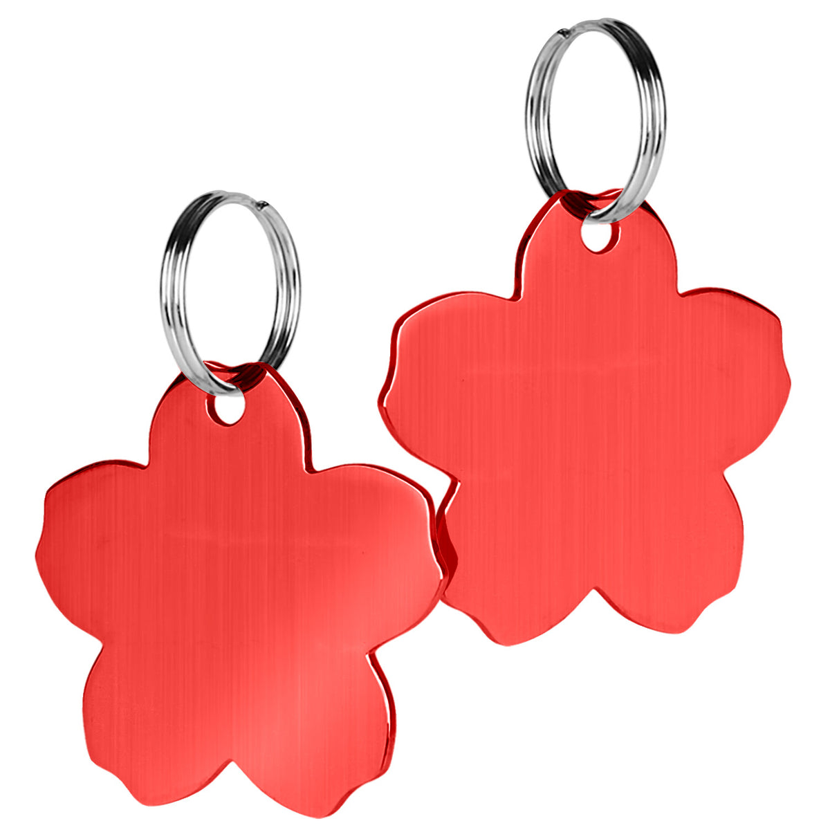 Flower Pet ID Tag