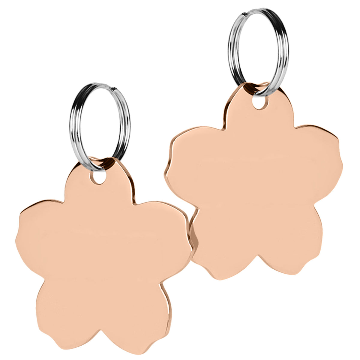 Flower Pet ID Tag