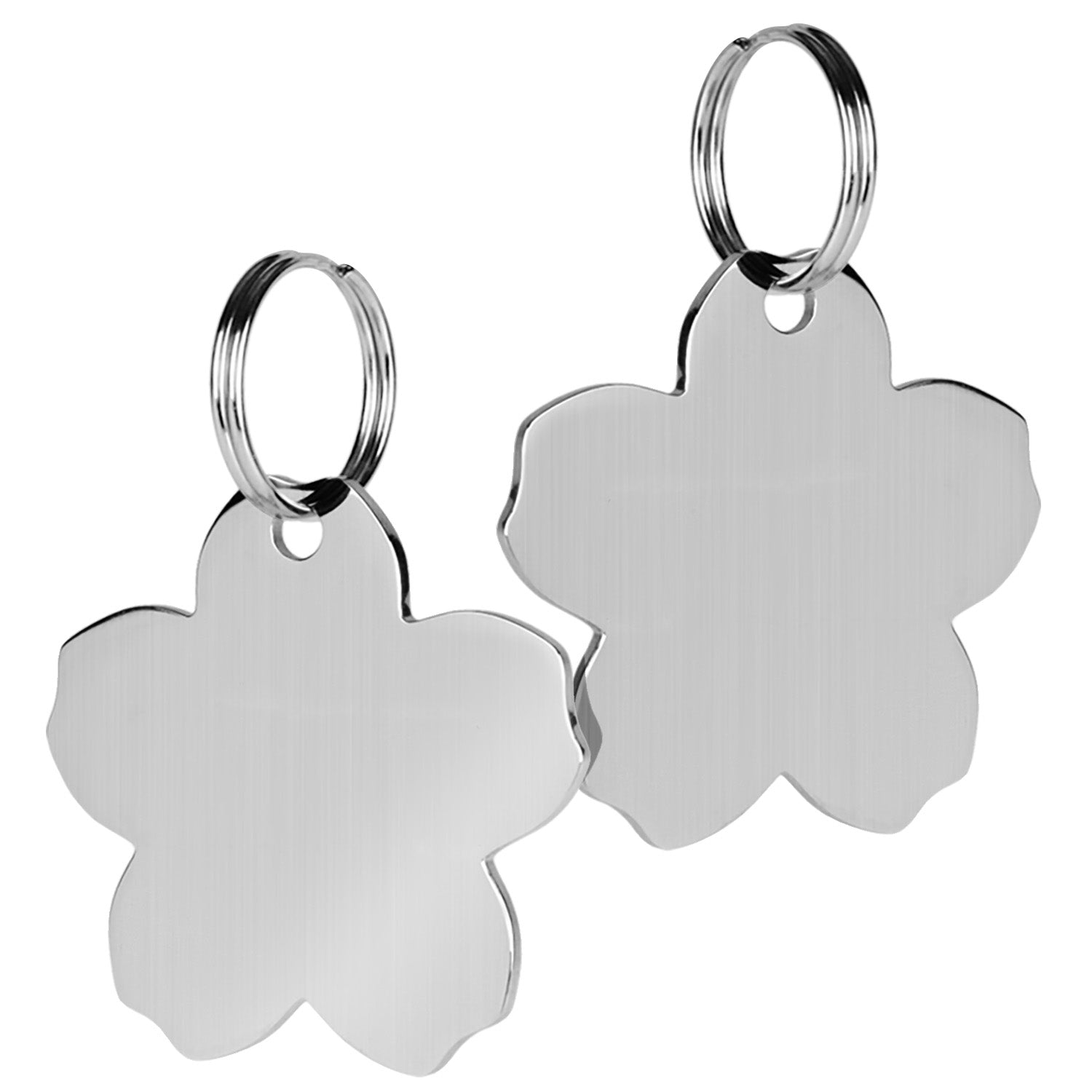 Flower Pet ID Tag