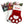 Load image into Gallery viewer, Paw Shaped Christmas Stocking for Pets, Personalized
