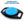 Load image into Gallery viewer, Top view of silicone AirTag holder for dog collar showing personalized engraved blue AirTag insert on black holder

