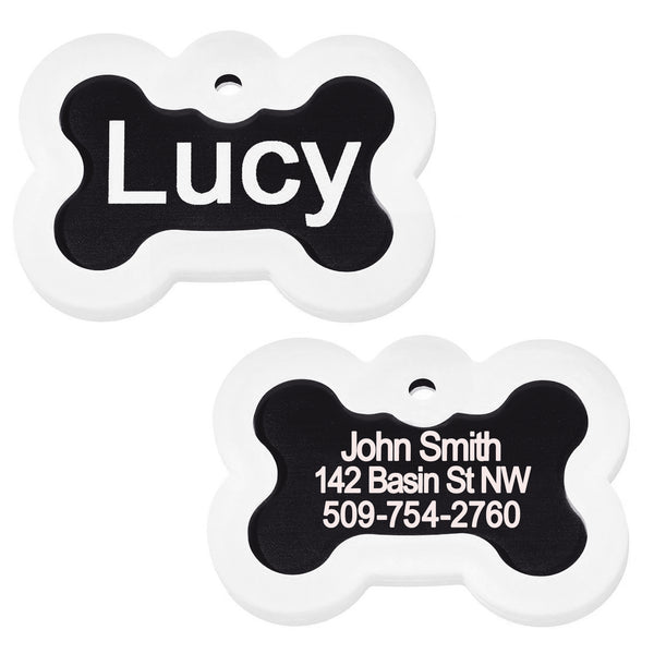 Pet ID Tags with Tag Silencer