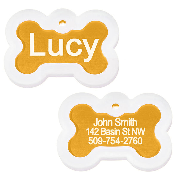 Pet ID Tags with Tag Silencer