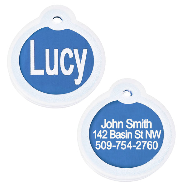 Pet ID Tags with Tag Silencer