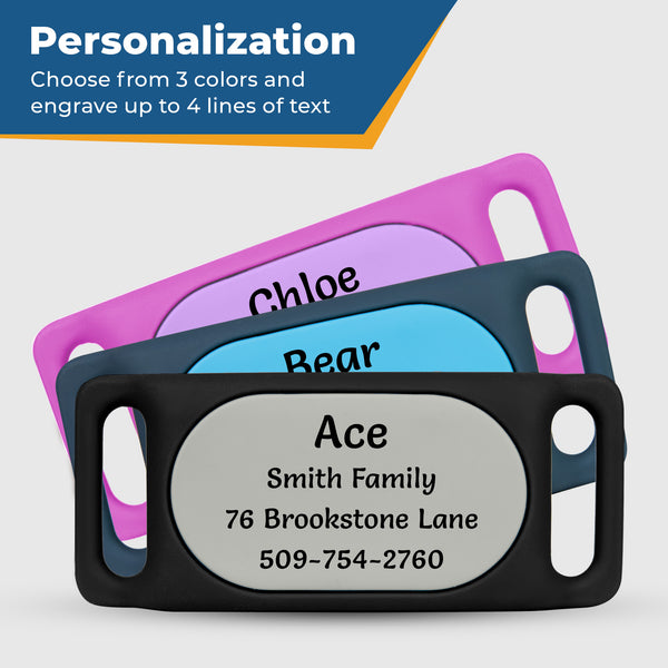 Samsung Galaxy SmartTag2 Dog Collar Holder Personalized