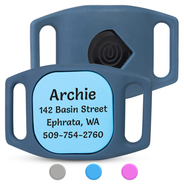 Tile Mate Tracker Dog Collar Holder Personalized