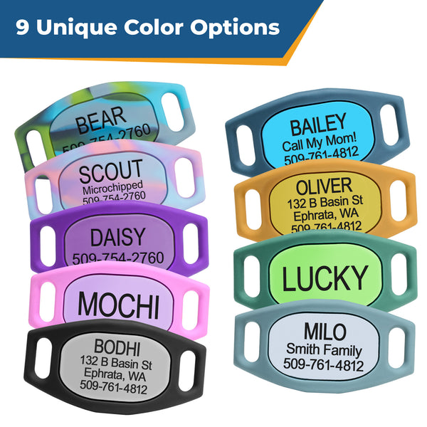キャップ shiroi-tag dogs GT_Silicone_Slider_Tie_Dye_Col
