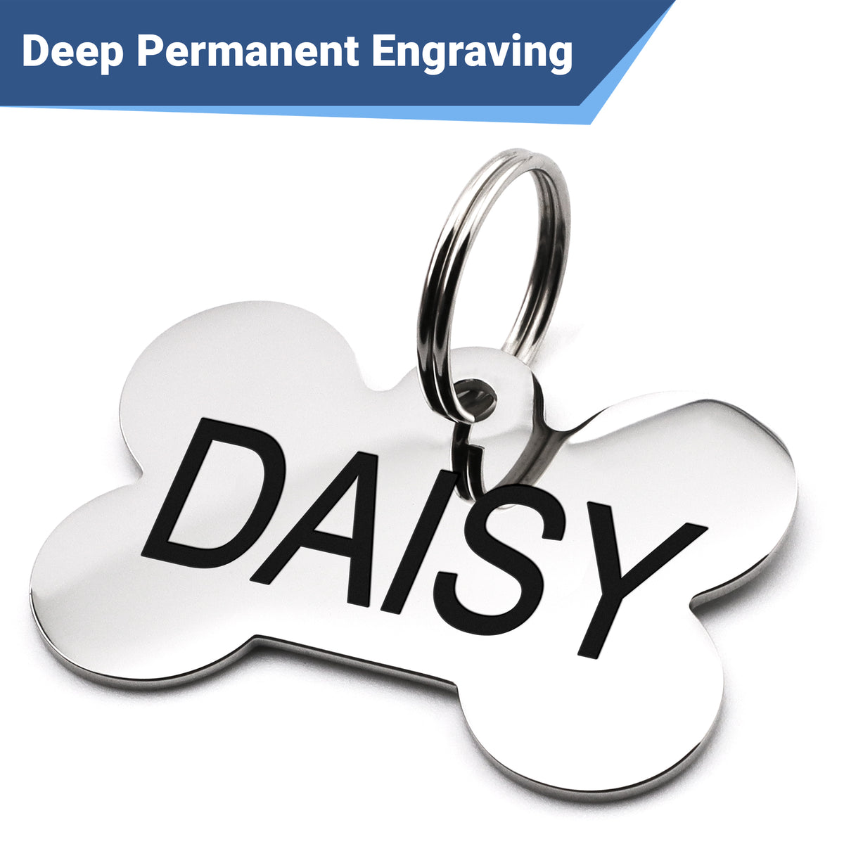 Flower Pet ID Tag