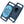 Load image into Gallery viewer, Angled view of blue Samsung Galaxy SmartTag2 GPS tracker holder showcasing personalized pet ID engraving on white background
