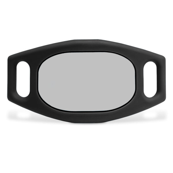 Silent Silicone Slide-On Pet ID Tag - Fits Most Collars