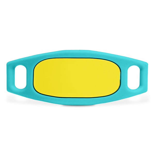 Silent Silicone Slide-On Pet ID Tag - Fits Most Collars