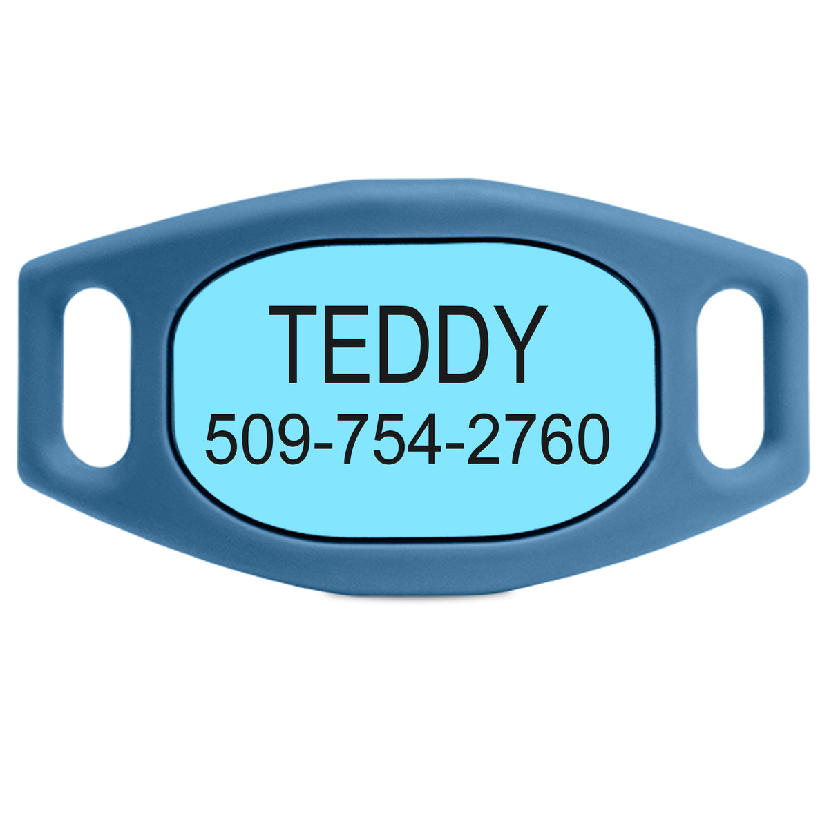 Silicone Silent Slide-On Pet ID Tag