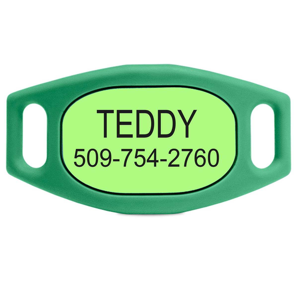 Silicone Silent Slide-On Pet ID Tag
