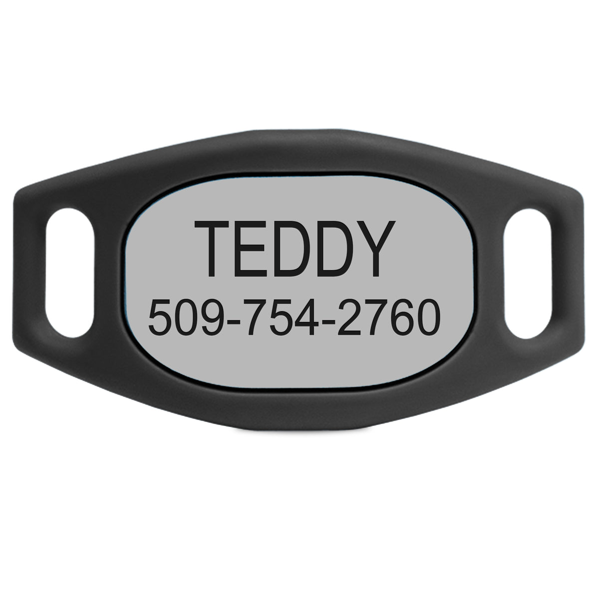 Silicone Silent Slide-On Pet ID Tag