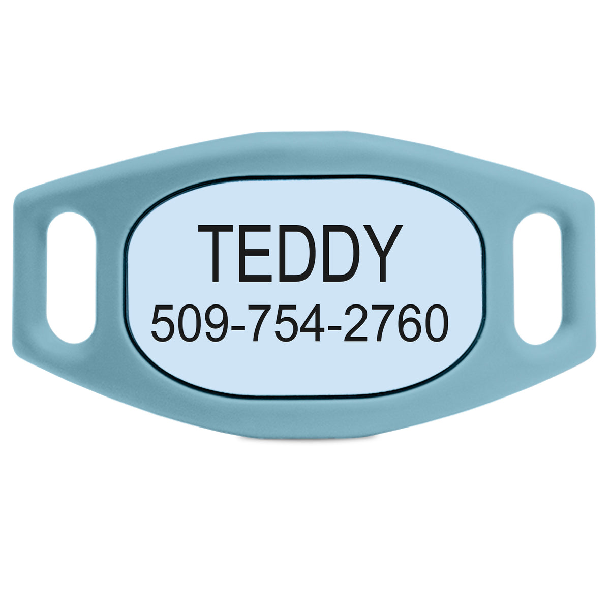 Silicone Silent Slide-On Pet ID Tag
