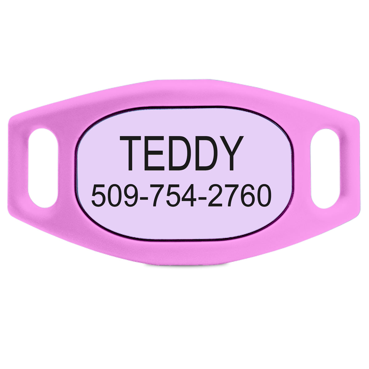 Silicone Silent Slide-On Pet ID Tag