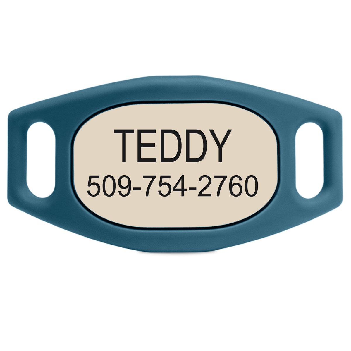 Silicone Silent Slide-On Pet ID Tag