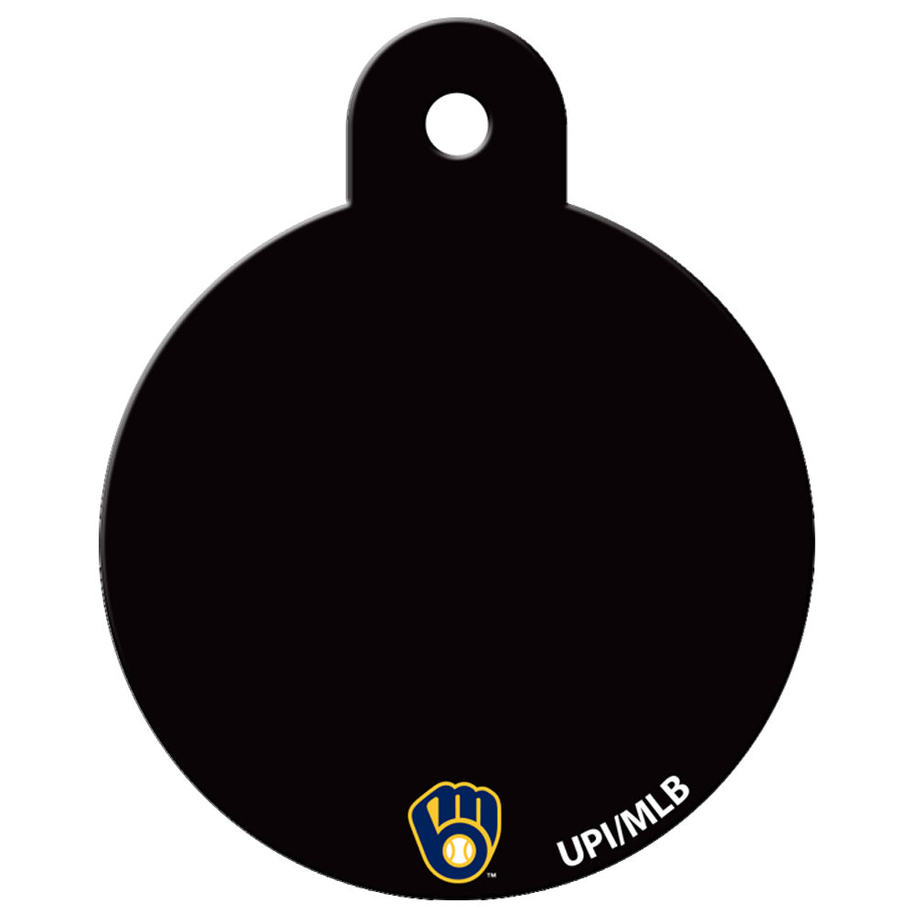 MLB Team Round Dog ID Tag