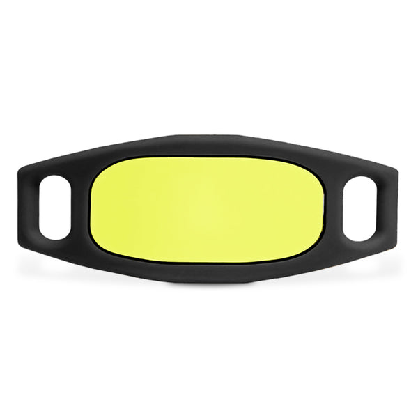 Silent Silicone Slide-On Pet ID Tag - Fits Most Collars
