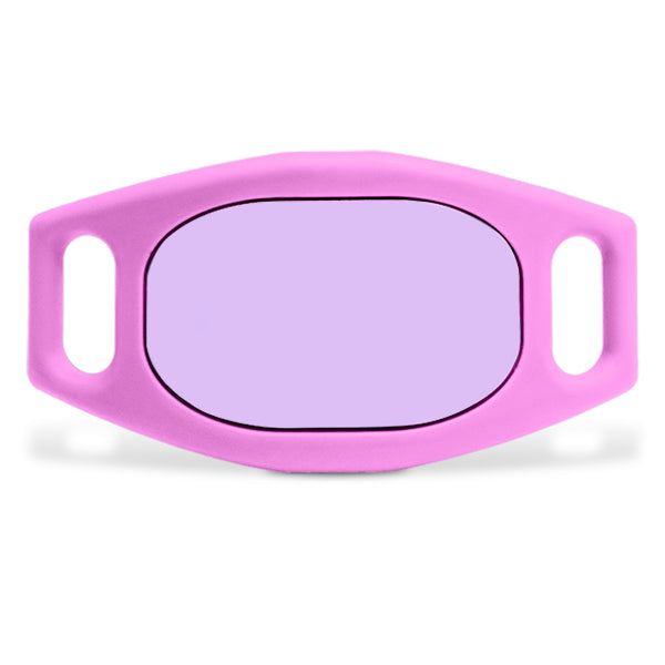Silent Silicone Slide-On Pet ID Tag - Fits Most Collars
