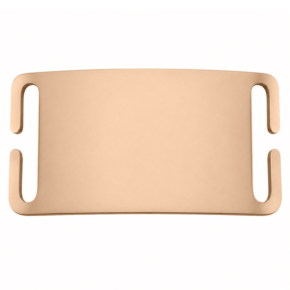 Cotton & Hemp Dog Collar with Slide-On Silent ID Tag