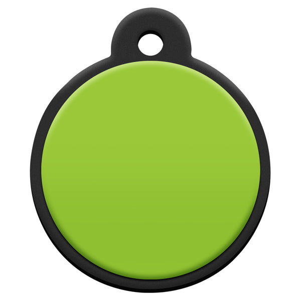 Round Silent Silicone Pet ID Tag