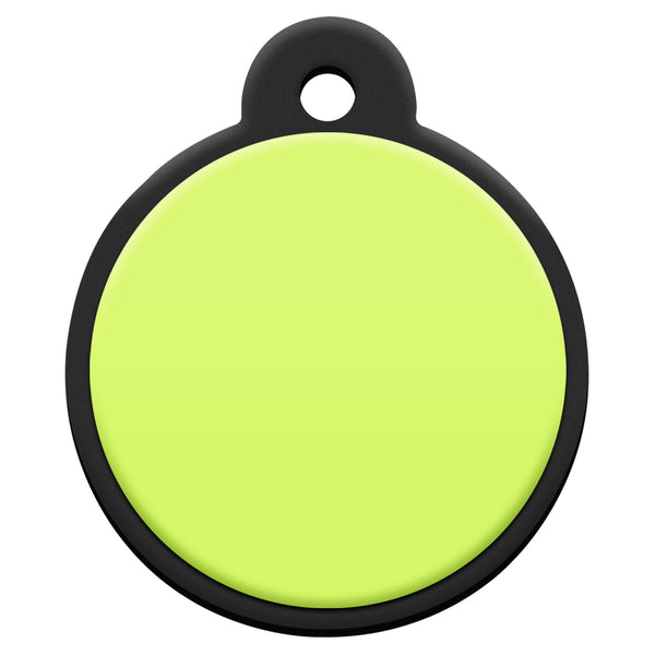 Round Silent Silicone Pet ID Tag