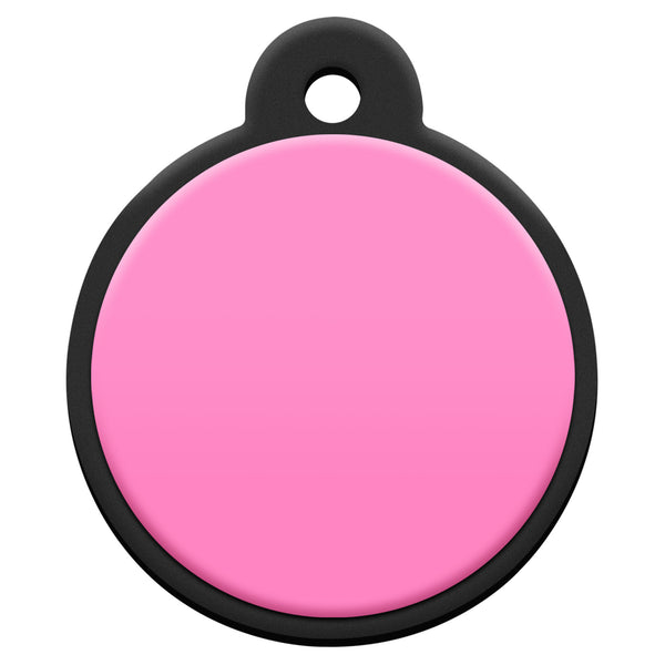 Round Silent Silicone Pet ID Tag