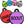 Load image into Gallery viewer, Front view of a purple Round Silent Silicone Pet ID Tag showcasing engraved SCOUT text with colorful tags in background
