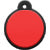 Red silicone swatch