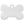 Load image into Gallery viewer, Front view of stainless steel bone-shaped dog tag showing blank polished face and attachment hole on white background
