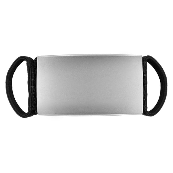 Silent Slide On Dog Tag Personalized